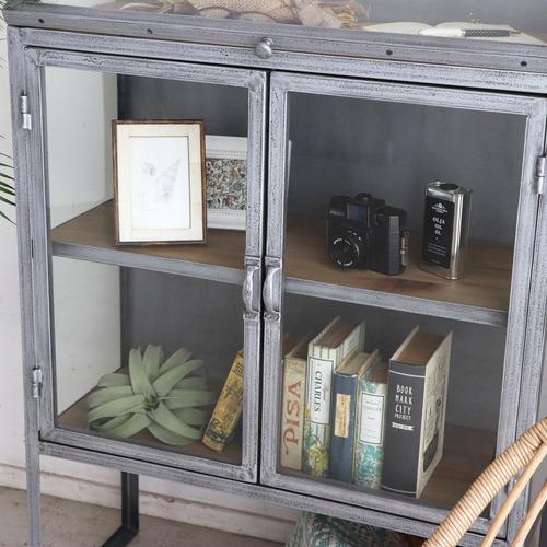 東馬(Tohma) UPTown MACARONI CABINET 収納 ヴィンテージ フラップ式
