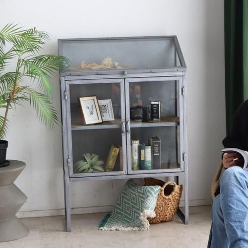東馬(Tohma) UPTown MACARONI CABINET 収納 ヴィンテージ フラップ式