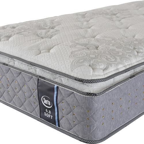 ダブル／厚さ33cm]ドリームベッド サータ ルミナース LXソフト1TOP 6.8