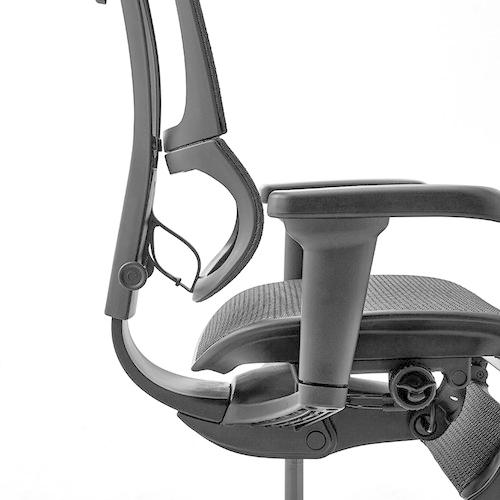 関家具 Ergohuman エルゴヒューマン FIT2 Lite BF-BK ブラックフレーム 