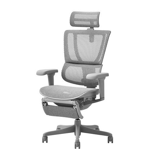 関家具 Ergohuman エルゴヒューマン FIT2 Lite GF-WH グレーフレーム 
