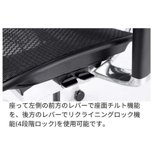 関家具 エルゴヒューマン 新基盤モデル エルゴヒューマン2 プロロータイプ ブラックフレーム EHP2-LAM-DR-BF-GN グリーン 445420_4