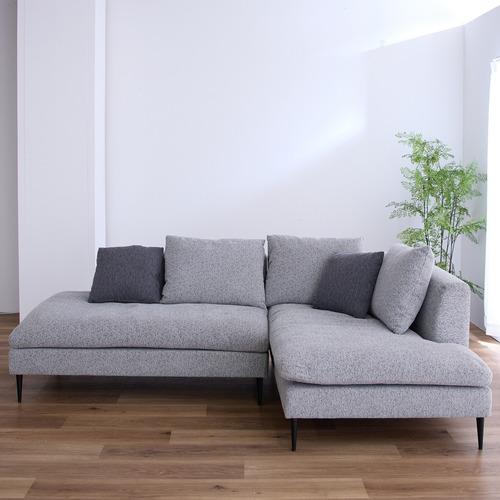 カウチソファ 右カウチ 幅220×奥行150／90×高さ81cm 座面高さ41cm