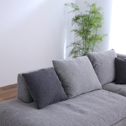 カウチソファ 右カウチ 幅220×奥行150／90×高さ81cm 座面高さ41cm