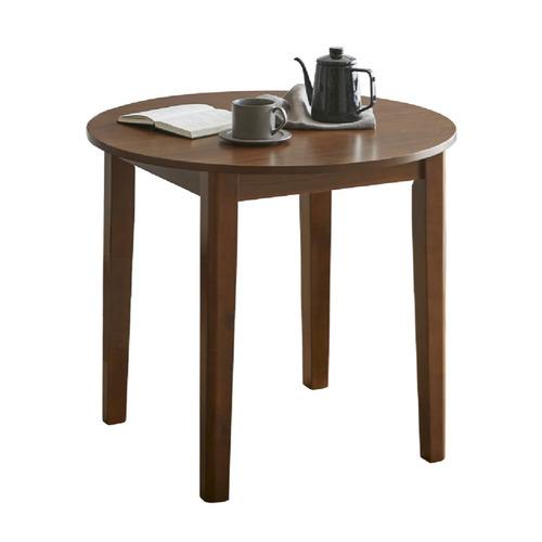 後藤家具物産 円卓ダイニングテーブル／エレンBR 幅80cm