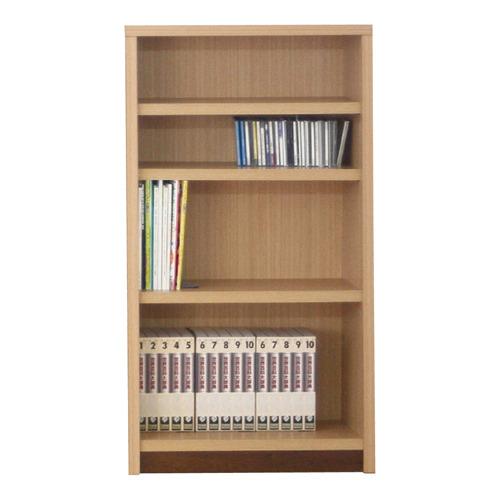 後藤家具物産 幅70cm ミドルタイプブックシェルフ イフ／ナチュラル色 書棚 完成品 BS-01-70M-NAの画像