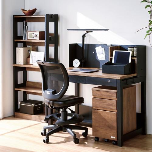 くろがね工作所 TheDESK 学習デスク 幅100.4cm 前面スチールパネル付