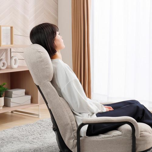 ヤマダオリジナル 座椅子 YZ25ハイバックカイテンザイスBE ハイバック