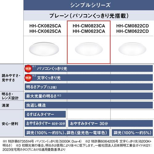 パナソニック HH-CM0623CA LEDシーリングライト 6畳 昼光色〜電球色