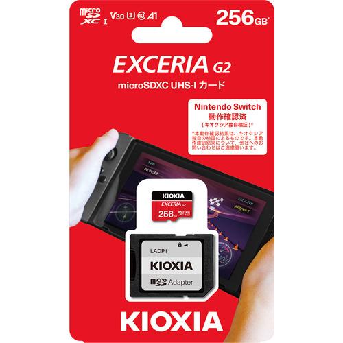 推奨品】KIOXIA KMU-B256GR microSDカード EXCERIA G2 256GB 推奨品】KIOXIA KMU-B256GR microSDカード EXCERIA G2 256GB