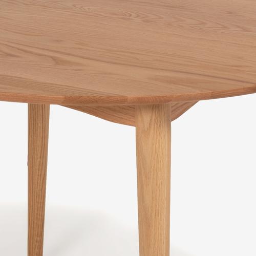 大塚家具 [幅105丸] ダイニングテーブル 「シネマ3」 レッドオーク材