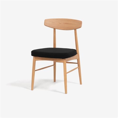 大塚家具 ダイニングチェア「ユノ３A」レッドオーク材ホワイトオーク色 PVCアイボリー ※別売布カバー全9色【※AR対応】_11