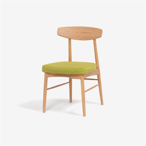 大塚家具 ダイニングチェア「ユノ３A」レッドオーク材ホワイトオーク色 PVCアイボリー ※別売布カバー全9色【※AR対応】_13
