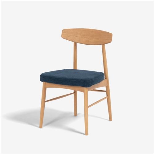 大塚家具 ダイニングチェア「ユノ３A」レッドオーク材ホワイトオーク色 PVCアイボリー ※別売布カバー全9色【※AR対応】_14