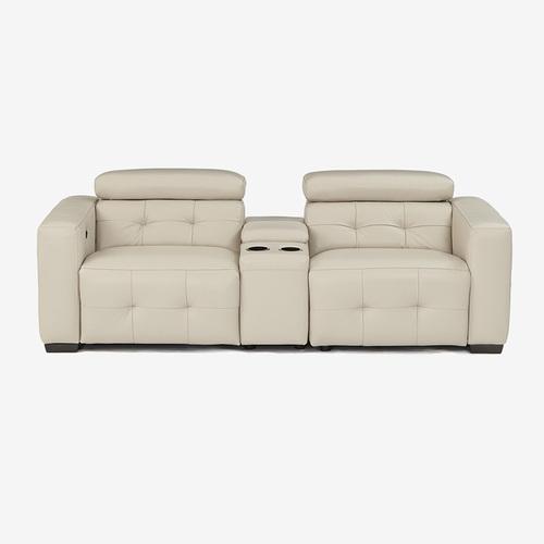 IDC大塚家具 [2人掛]電動ソファ 「L／S-RELAX-39」 革 オイスター