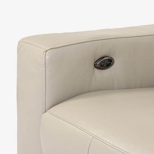 IDC大塚家具 [2人掛]電動ソファ 「L／S-RELAX-39」 革 オイスター