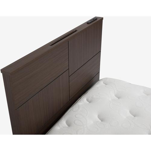 大塚家具 [セミダブル] ヘッドボード 「エール」 ウォールナット色