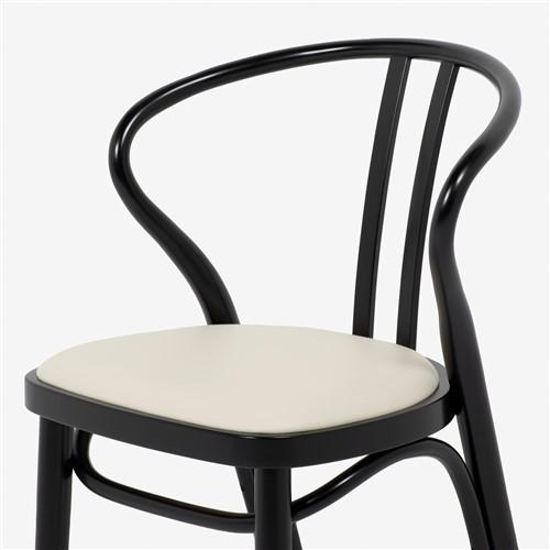 専用　大塚家具 秋田木工 ダイニングチェア 503-OU ブナ材 秋田木工 ダイニングチェア「503-OU」 ブナ材ブラック色 ソフトレザー