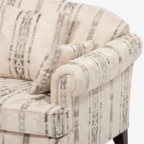 大塚家具 ［2人掛］ラブソファ「モンターナ SD-476」 布ホワイト色