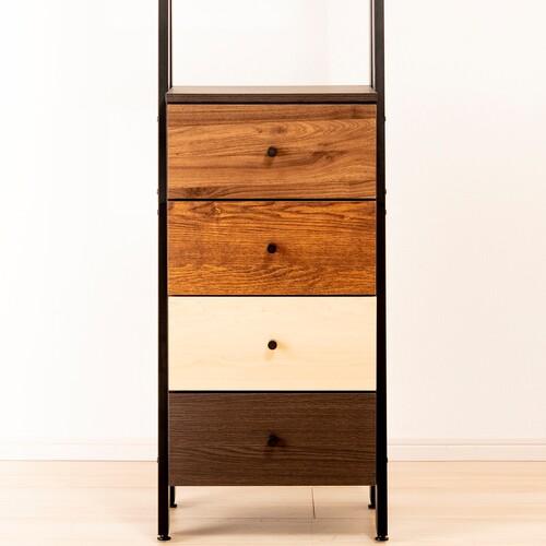 ヤマダオリジナル ［幅44］チェスト 「YCH000006DBR44」 ダーク