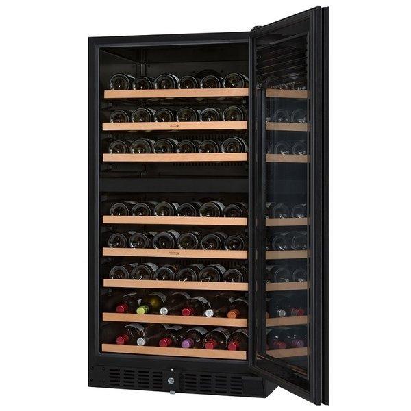 さくら製作所 SV78 ワインセラー 78本収納タイプ ブラック : ベスト