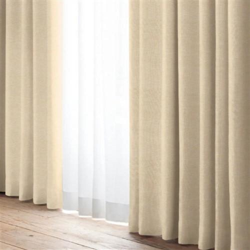 カーテン 100x200cm 4枚 100X200]遮光4枚セットカーテン 「YDD STAND 4P 」4枚入 ベージュ 遮光