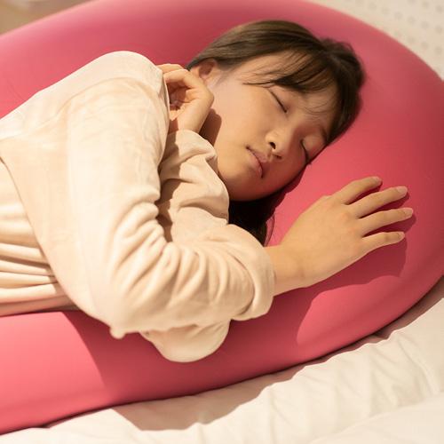 MOGU モグ  雲にのる夢枕(本体・カバーセット) MGY 横560mm×縦1100mm×奥行200mm ミストグレーの画像