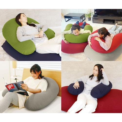 MOGU モグ パウダーサポート インナー・カバーセット NV ネイビー 横