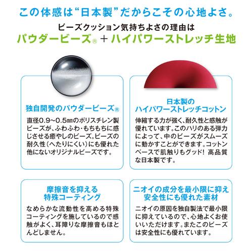 MOGU モグ パウダーサポート インナー・カバーセット NV ネイビー 横