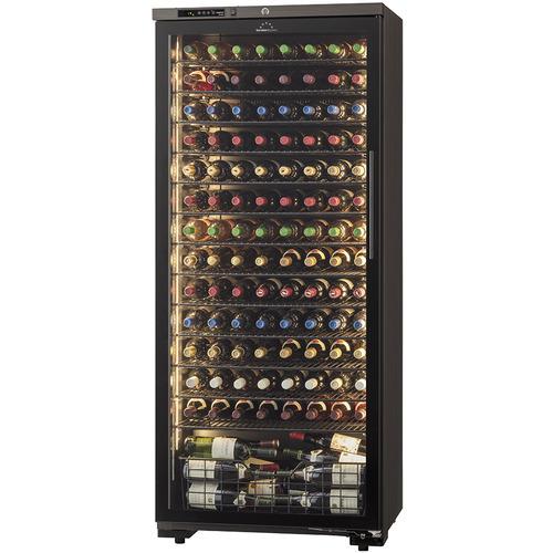 【無料長期保証】フォルスタージャパン ST-408GL(WK) ワインセラー ロングフレッシュ 120本収納 左開き ウッドブラック 無料長期保証】フォルスタージャパン ST-408GL(WK) ワインセラー