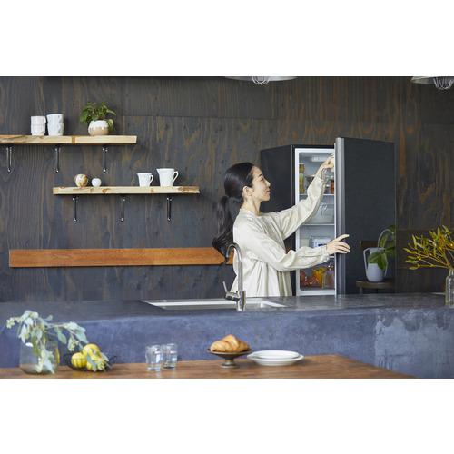 TWINBIRD 2ドア冷凍冷蔵庫 HR-EJ23（2024年製） 鏡面おしゃれ ツインバード（TWINBIRD） 冷蔵庫 2ドア 231L 右開き 幅57.5cm