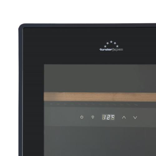 フォルスタージャパン FJE-76GS(BK) 薄型ワインセラー エッセンシャル