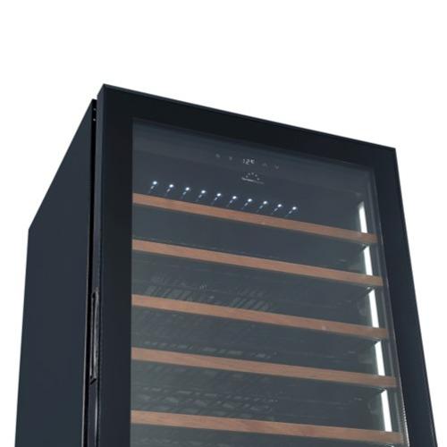 取付無料！フォルスタージャパン ホームセラー 右開きブラックワインセラー 34本 フォルスタージャパン FJH-201GS(BK) ワインセラー 84本収納 右