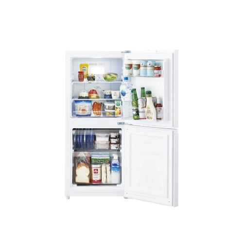 Haier JR-NF121C-W 2ドア冷蔵庫 右開き 121L ホワイト : ベスト電器