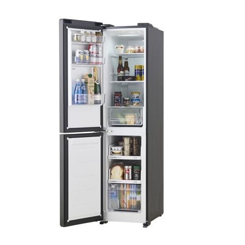 Haier JR-SX21BL-H 冷蔵庫 2ドア 208L 左開き freemo メタルグレー