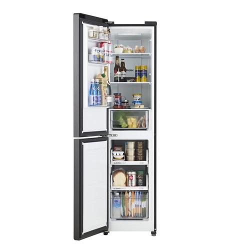 Haier JR-SX21BL-H 冷蔵庫 2ドア 208L 左開き freemo メタルグレー