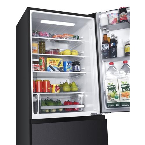 L755 ヤマダ ノンフロン冷凍冷蔵庫 2026年 YRZ-F37N REFAGE YRZ-F37N(H) ヤマダオリジナル冷蔵庫 370L グレー : ベスト電器