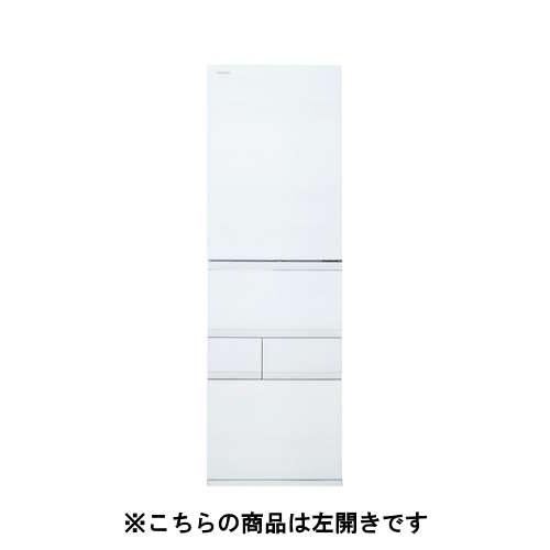 無料長期保証】東芝 冷蔵庫 452L 左開き 5ドア 幅60cm 奥行スリム 3段
