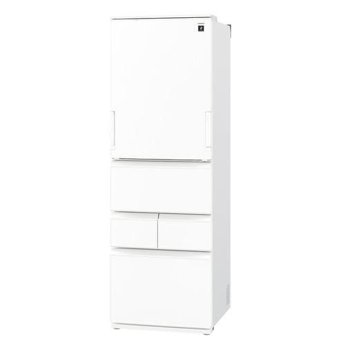無料長期保証】シャープ 冷蔵庫 408L 5ドア 幅60cm どっちもドア