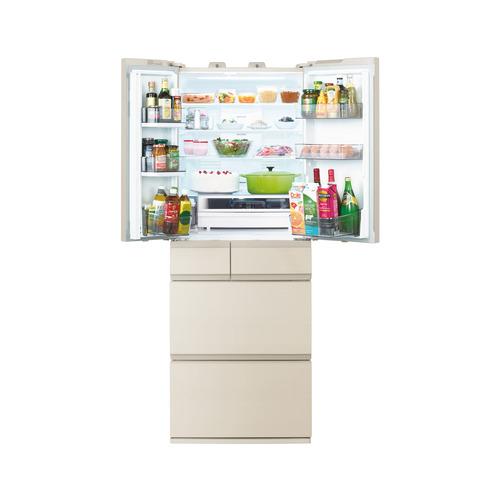 無料長期保証】東芝 冷蔵庫 586L 観音開き 6ドア 幅68.5cm 3段冷凍室