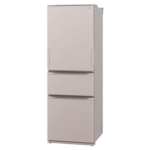 シャープ 冷蔵庫 374L 3ドア 幅60cm どっちもドア ナノ低温脱臭触媒 お