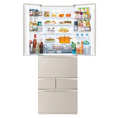 無料長期保証】東芝 冷蔵庫 509L 観音開き 6ドア 幅65cm 新鮮摘みたて