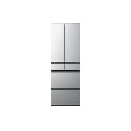 無料長期保証】日立 冷蔵庫 540L 観音開き 6ドア 幅65cm まんなか3段大