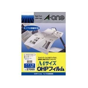 エーワン（A-one） 27055 OHPフィルム ( PPCコピー用 ／ A4判