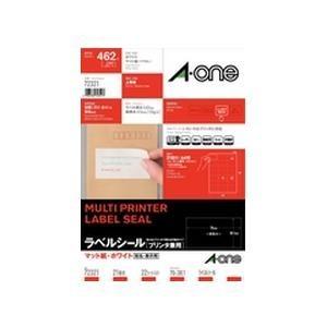 エーワン（A-one） 72321 ラベルシール プリンタ兼用 ( A4 ／ 21面