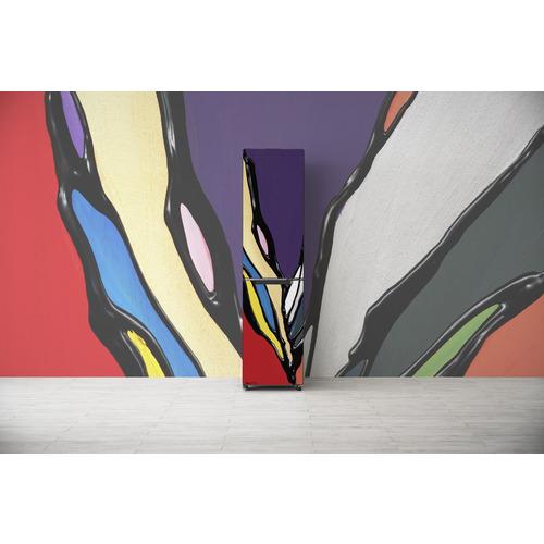 Haier JU-RSX21MCM 冷蔵庫JRSX21A専用マグネットカバー FLOWER／ボンド