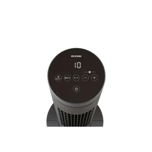 アイリスオーヤマ タワーファン DCモーター搭載 グレー