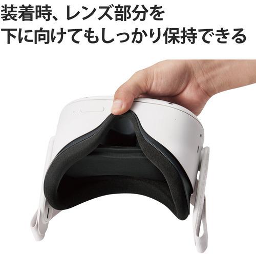 エレコム VR-Q2LC01BK Oculus Quest 2用アクセサリ レンズ保護カバー ブラック｜best-denki｜05