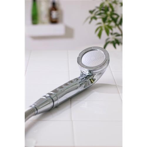 シャワーヘッド 田中金属 バブル TK-7008-SL ボリーナワイドプラス シルバー シャワーヘッド