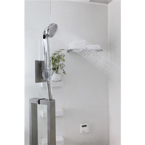 シャワーヘッド 田中金属 バブル TK-7008-SL ボリーナワイドプラス シルバー シャワーヘッド